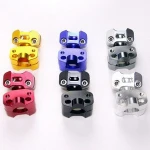 Motorcycle body kit, CNC billit aluminum Handlebar Fat Bar Risers Mount Clamp