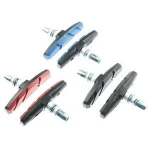 Mountain Road Folding bike Brake pads Cycling Braking V-Brake Holder Shoes Rubber Blocks Durable Bicycle Accessories