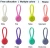 Import Multi-Color Flower Twist Ties Bundling Organizing Silicone Magnetic Cord Winder Wrap Telephone Cable Fixing Clips from China