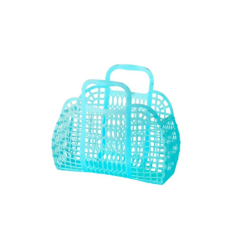 Multifunction large plastic fruit and vegetable kitchen basket bag