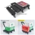 Import multifunctional foldable wagon loading warehouse hand carts &amp; folding cargo storage platform transport trolleys from China