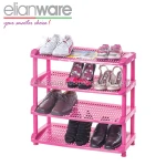 Multipurpose Plastic Storage Rack Shelf