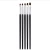 Import Nail brush 5, a set of black rod phototherapy brush, flat head phototherapy pen and typesetting set from China