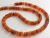 Import Natural Carnelian Smooth Handmade Tyre,Coin, Button,Matte Polished Bead,Handmade,Loose Gemstone Bead 16 Inch Strand from India