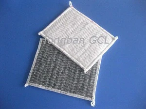 natural sodium bentonite composite geosynthetic clay liner layer pad blanket gcl waterproofing material for landfill