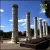 Import Natural Stone Solid Marble Columns Roman Pillars Hollow Granite from China