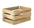 Import Natural Wood Finish Nesting Boxes Multipurpose Storage Crates cheap wooden crates wholesale from China