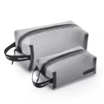 Naturehike transparent TPU black white Mesh waterproof travel Cosmetic Makeup Bag toiletry bag