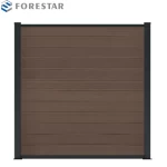 New  3d fence board  high quality aluminum fence post composite fence