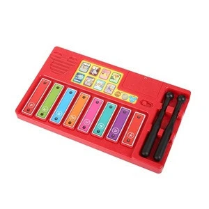 New ABS Percussion Xylophone Musical Instrument Educational Toy for Children  with Bright Multi-Colored Bars