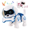 New arrival RC Robot Dog Intelligent Combat R/C Dancing Robot Toy with LED  Eyes  Radio Control Robotic Puppy Toys