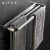 Import New arrival wall mount bathroom accessories stainless steel towel racks with shelf from China