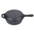 Import NEW Cast Iron Pre-Seasoned two-in-one fry pan 2-in-1 non-stick deep skillet from China