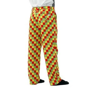 New design high quality dry fit mens golf trousers with custom sublimated printing