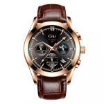 New Design Quartz Watches  Leather Strap Automatic Watch Brand For Men Wrist Luxury Brand With 3 ATM Waterproof wristwatches