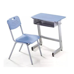 New design school furniture desk and chair/Single classroom furniture for sale