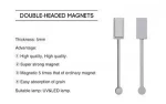 New Double-headed Magnetic Plate Magnet for All 3D Magic Cat Eyes Magnet Gel Nail Polish  DIY Tool