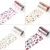 Import New Fashion Art Decorations butterfly color star paper nail sticker decal from China