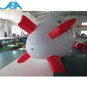 New Inflatable Led Light PVC Blimp Airship / Airplane / Helium Balloon / Advertising Inflatables