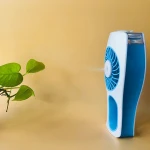 New Innovative Plastic Handheld Rechargeable Humidifier Mini Water Spray Fan