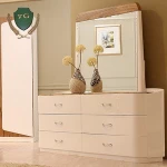 New model luxury high gloss painting bedroom furniture set