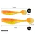 Import New Model soft lure metal jigging spoon artificial bait boat  6.3g/8.5cm rubber soft bait from China