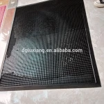 new product ideas 2020 wholesale rubber floor mats for restaurants malls pvc dustproof clean entrance foot mat for shoes