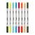 Import New Product Watercolor Dual Tip Brush Pen Art Markers Pens Brush Tip with Fineliner Markers pen Set for Adult coloring books from China