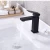 Import New products Modern Bathroom Faucet Single Handle Vanity Sink Faucet SUS Rust Free Matte Black ss304 basin faucet from China
