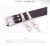 Import New punk style ladies PU leather belt fashion chain decorative girls belt with custom logo from China