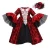 Import New Red Girls Medieval Palace Cute Vampire Costume Girls Cosplay Gothic Fancy Dress Carnival Game Halloween Costume For Girls from China