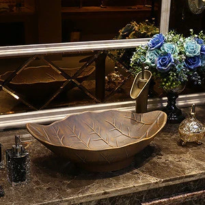 New style and elegant bronze wash basin price for bathroom/hotel