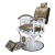 Import New Style Cheap Vintage Beauty Hair Salon Equipment Used Reclining Antique Barber Chair For Barber Shop from China