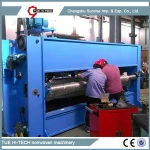 New technology nonwovens carpet needle punching machine