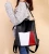 Import New Unique Design Anti-Theft Bags Stylish PU Leather Three Color Stitching Woman Backpack from China