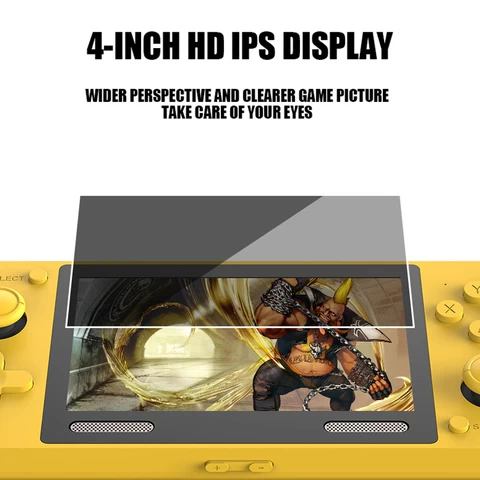 Newest Design Dual 3D Rocker Portable Console built-in 2986 N64 PS Games Handheld Game Player Classic TV Video Console
