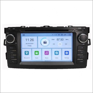 Newnavi 7&#39;&#39; cheaper price Car GPS auto Radio multimedia system with CD Android 10 Car dvd Player for TOYOTA AURIS 2007-2011