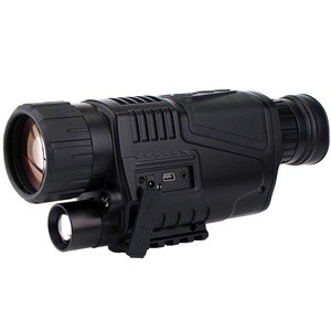Night Vision Monocular with 5x magnification and 40mm objective lens