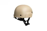 NIJ 0106.01 Army comfortable aramid mich bulletproof ballistic helmet khaki