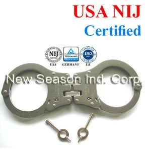 NIJ Approved Police Handcuffs - Twin Hinged