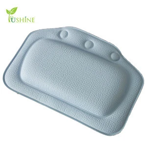 Non-slip Headrest And Neck Support PVC Waterproof Bathtub Spa Bath Pillow for Spa