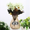 Nordic Style Round Party Decoration Kids Transparent Crystal Glass Vase Beautiful Glass Vase