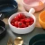 Nordic Wind Handle Ceramic Baking Dish Fruit Breakfast Tray Glazed Household Tableware Baking pan