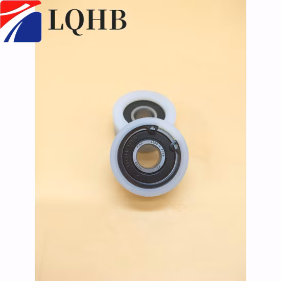 Nylon / Plastic / Rubber Coated Bearing Pulley Plastic Coated Wheel Bearing for Sliding Shower Door Roller / Wheel / Pulley Accessories