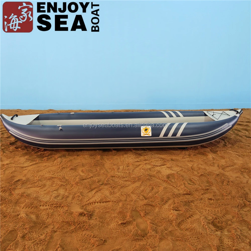 ocean 3 person inflatable canoe kayak with pedals!