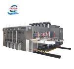 Ocean corrugated paperboard packing carton small gift box automatic printing slotting die cutting making machine