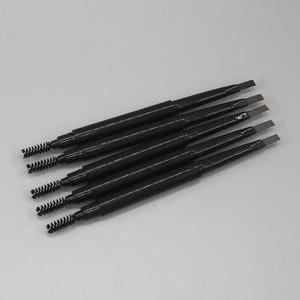 OEM 3d Eyebrow Low moq private label eye Pencil Dark Brown Colored waterproof long lasting Eyebrow Pencil with comb