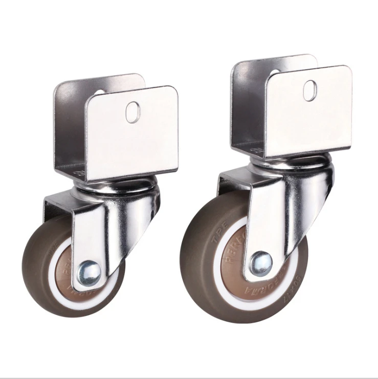 OEM Factory furniture wheel castor chair small swivel caster wheels with brake for furniture