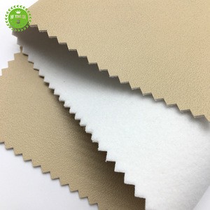 OEM fashion garment material synthetic PU leather
