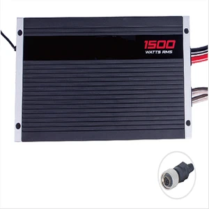 OEM Waterproof Bluetooth Car Audio High Power Amplifier Snap-in RGB LED and Bluetooth Controller